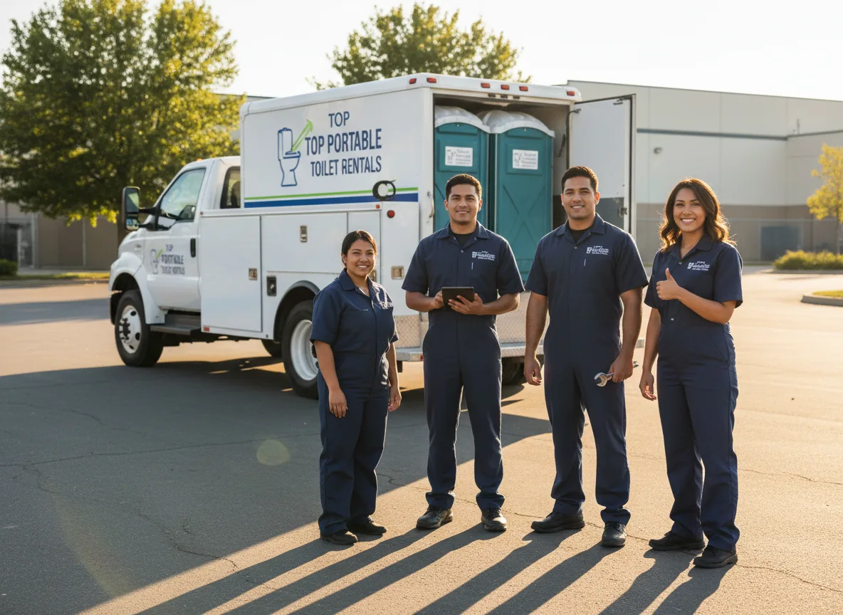 Short Term Porta Potty Rental company in Mcfaddin, TX